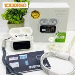 New A9 Pro Apple Airpods ANC/ENC Noise Reduction Touch Control Wireless Airpods - White - Image 2