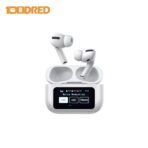New A9 Pro Apple Airpods ANC/ENC Noise Reduction Touch Control Wireless Airpods - White - Image 3