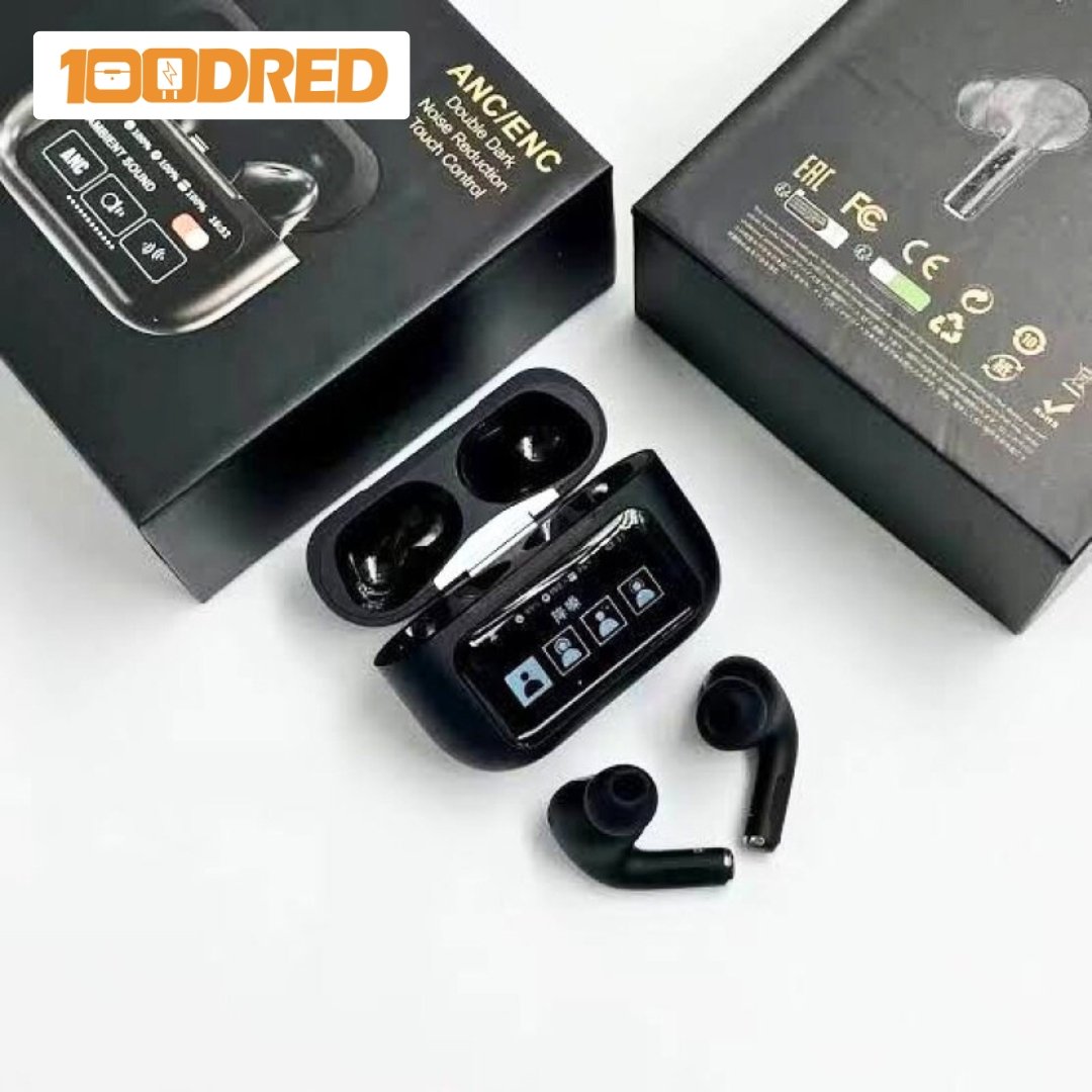 New A9 Pro Apple Airpods ANC/ENC Noise Reduction Touch Control